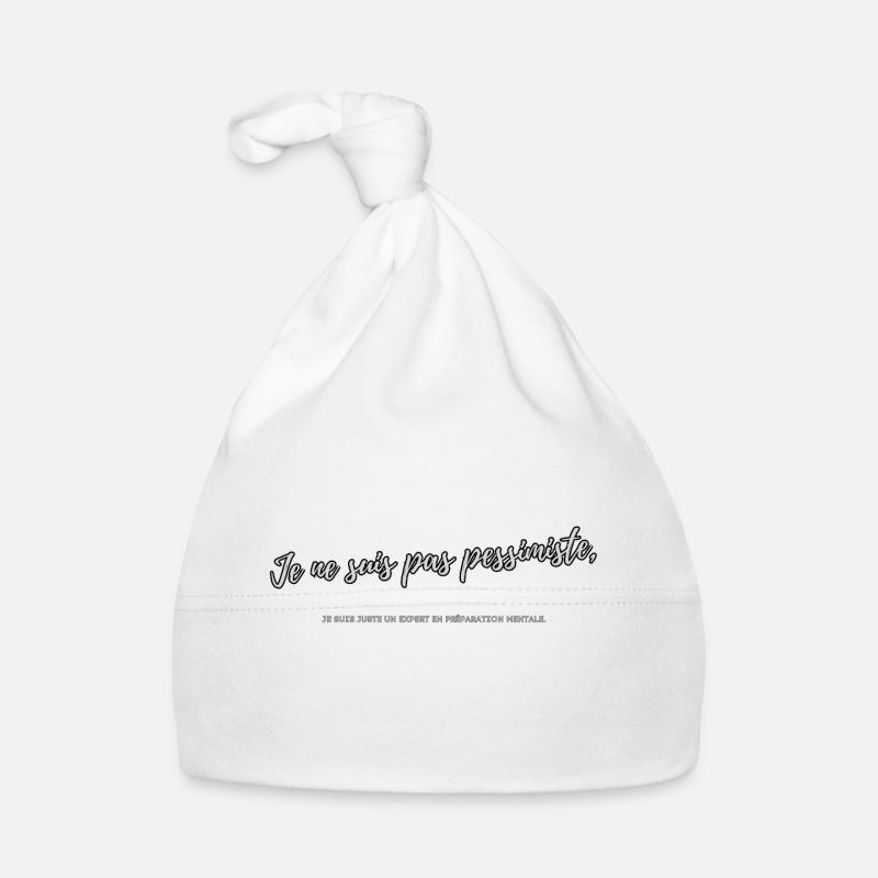 Pessimist Baby Bio-Mütze