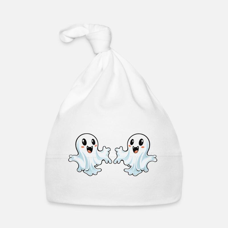 Ghosts Halloween Baby Bio-Mütze