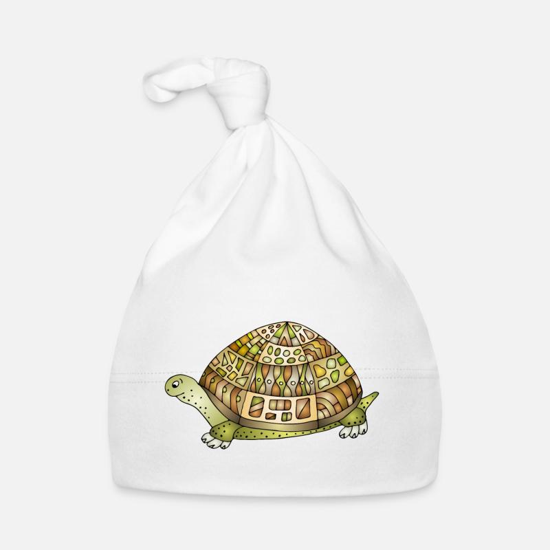 Tortoise Organic Baby Cap