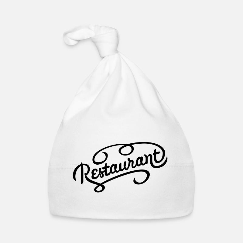 Restaurant lettering Organic Baby Cap