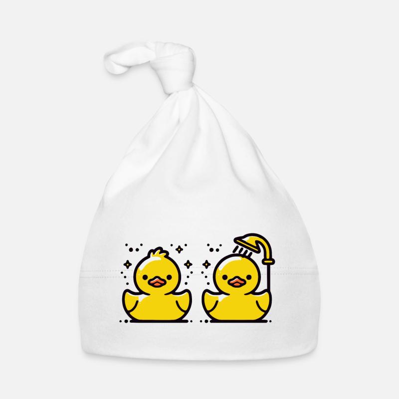 Canards en caoutchouc Canards en caoutchouc Bonnet bio Bébé