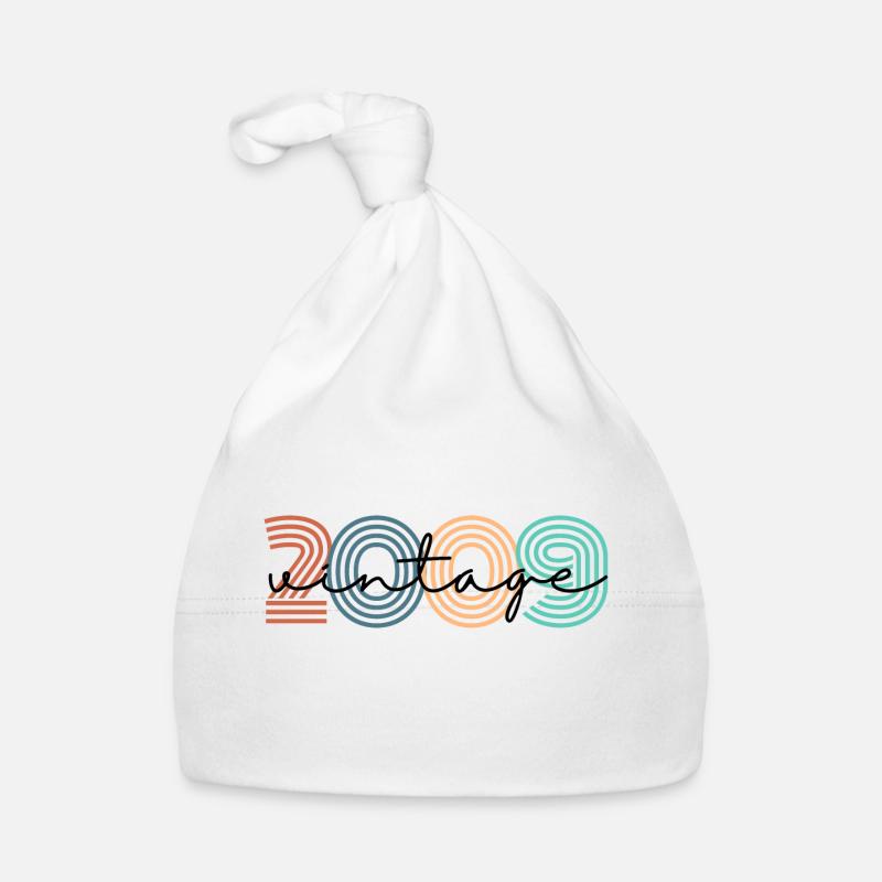 2009 vintage rétro Bonnet bio Bébé