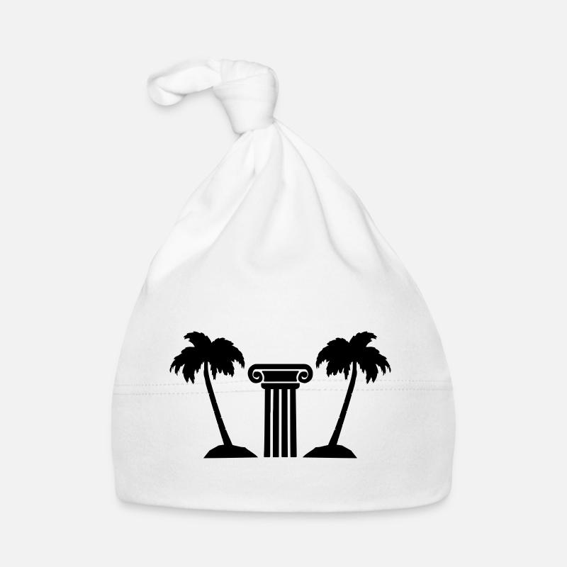 Palmen Säule Baby Bio-Mütze