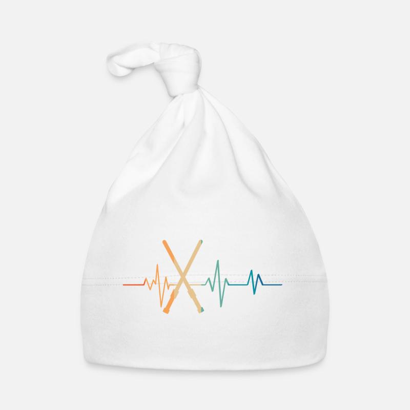 Retro Lichtschwert Herzschlag Baby Bio-Mütze