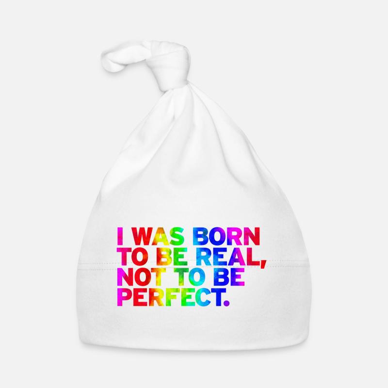 Be original vector design symbol retro quote label Organic Baby Cap