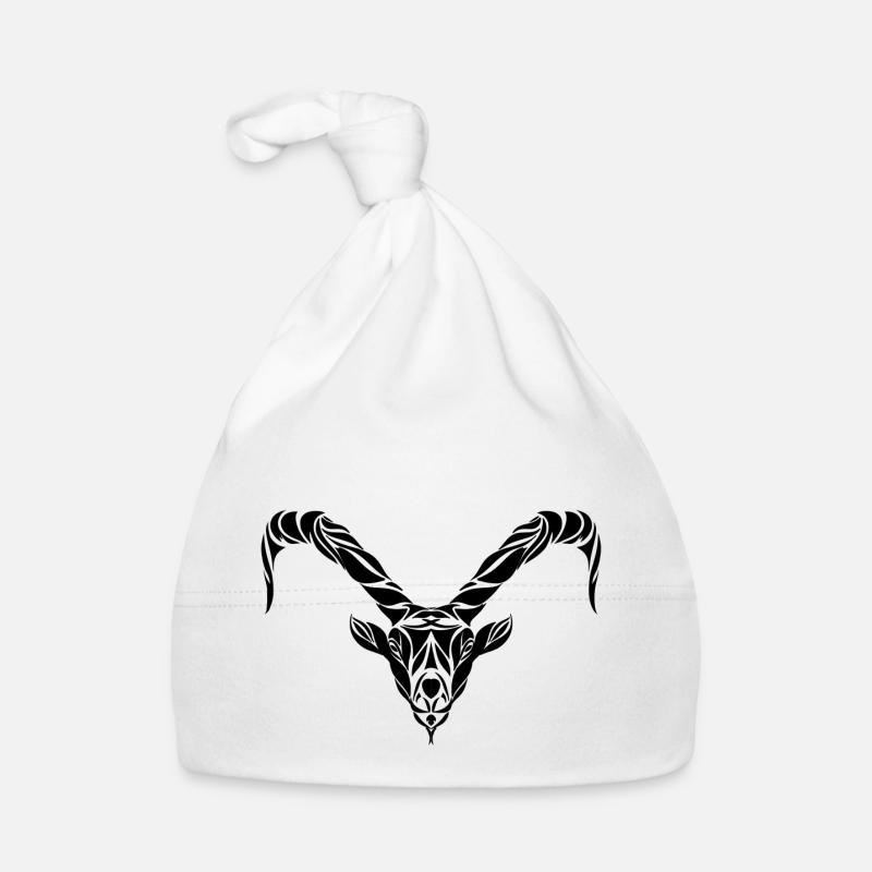 Steinbock Baby Bio-Mütze