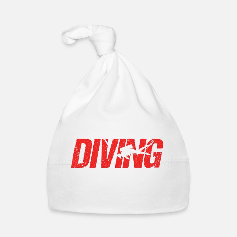 Dive - Diving Diver Gift Organic Baby Cap