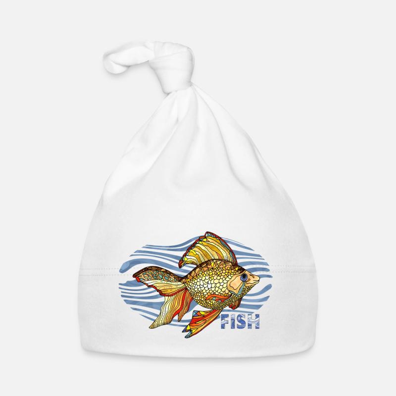 Fisch Baby Bio-Mütze