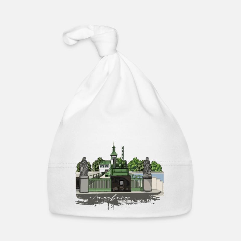 High Indulgence // High Customs // Augsburg // Illustration Organic Baby Cap