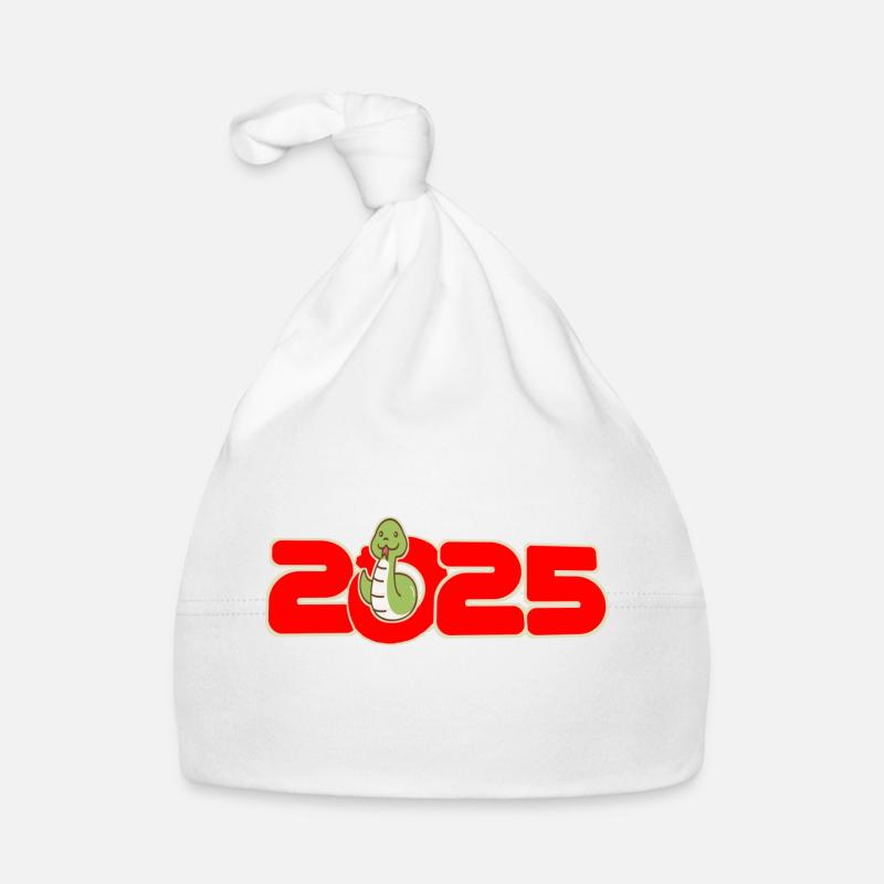 2025 chinesisches Neujahr Baby Bio-Mütze