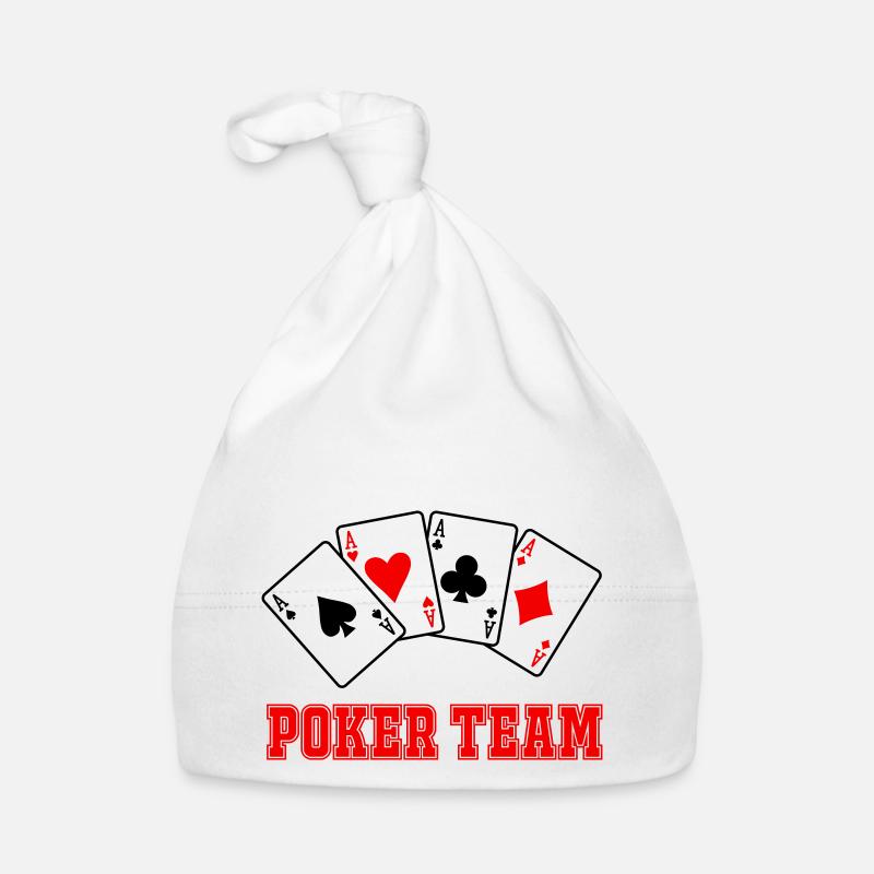 Poker Team Baby Bio-Mütze