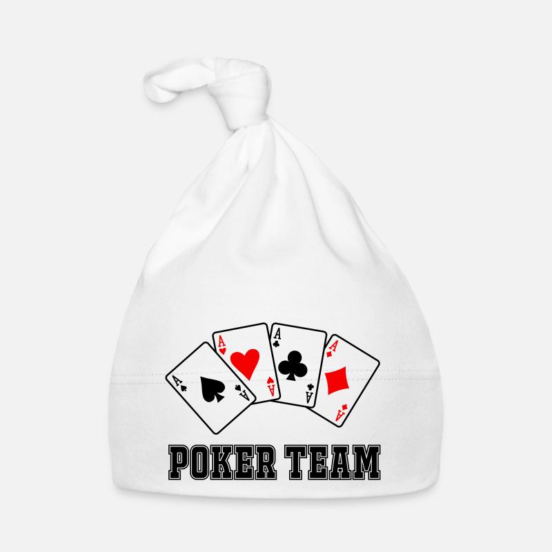 Poker Team Baby Bio-Mütze