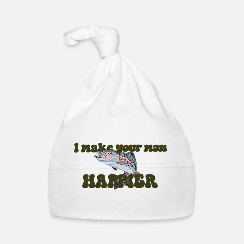 Pick me trout Organic Baby Cap