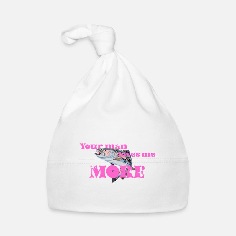 Truite Pick Me - Bonnet bio Bébé - blanc
