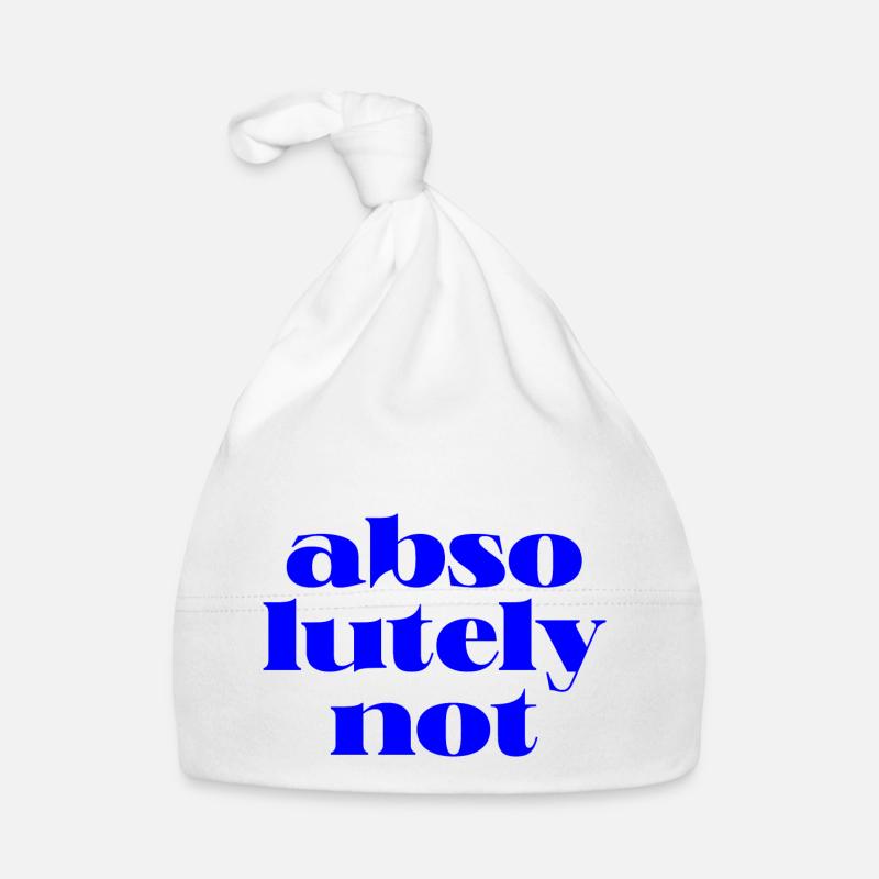 Absolument pas, citation de déclaration de motivation Bonnet bio Bébé