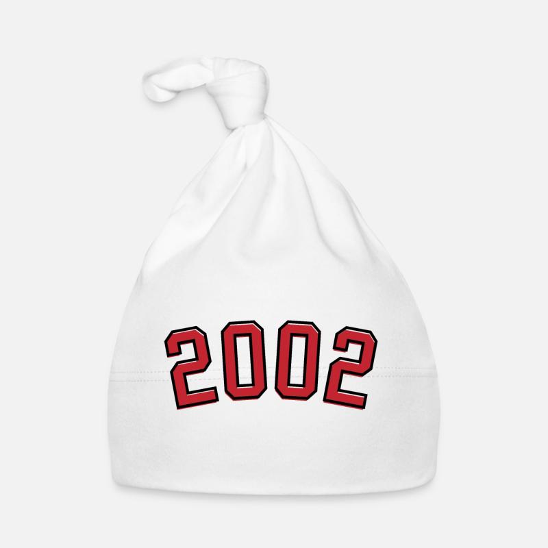 Année de naissance sport 2002 Bonnet bio Bébé