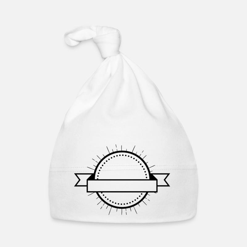 Circle emblem Organic Baby Cap