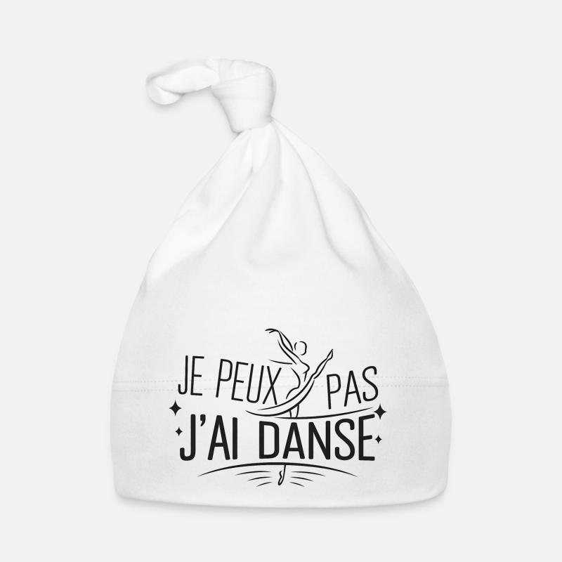 je peux pas j'ai danse Bonnet bio Bébé