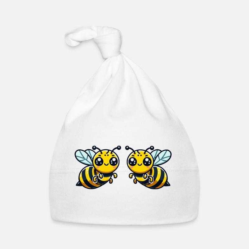 Bee Wasp 2 Organic Baby Cap