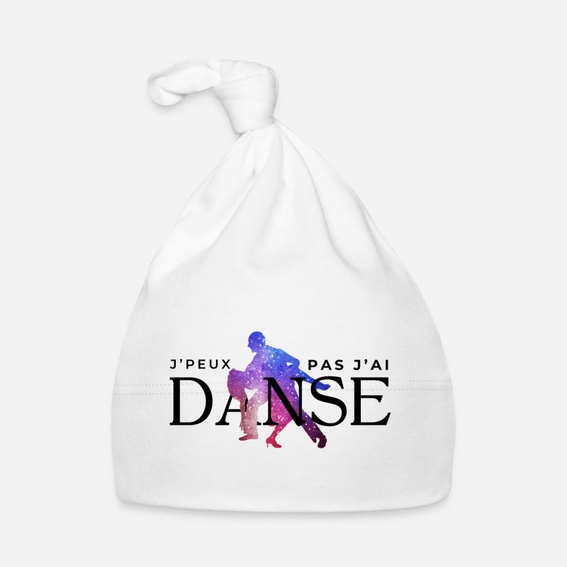 I Can't I Danced - Humor Gift Idea Organic Baby Cap