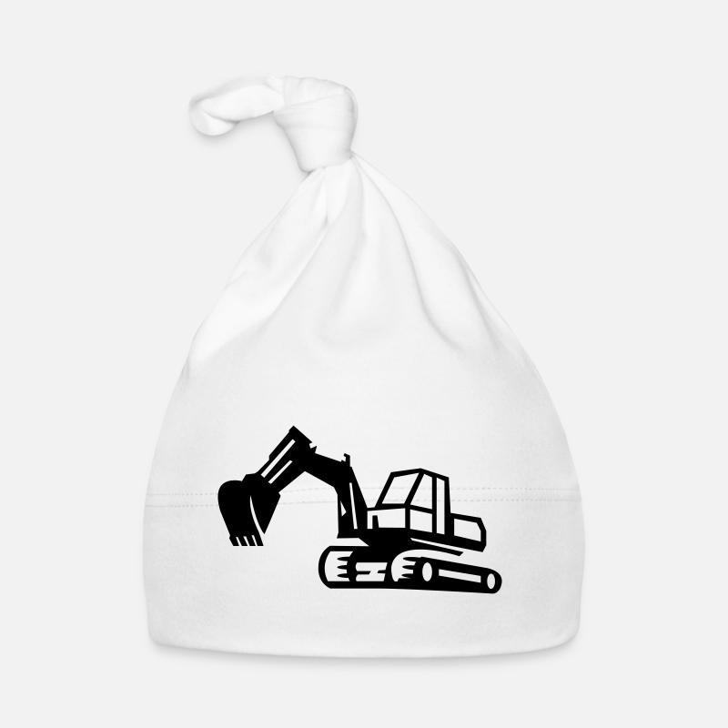 Excavator Organic Baby Cap