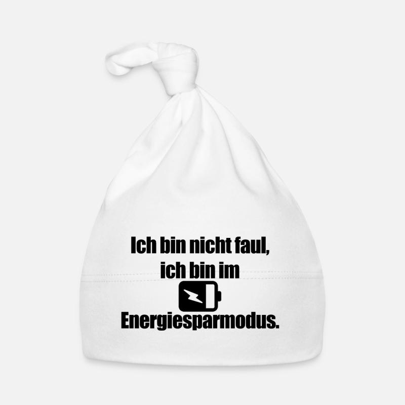 Power saving mode active Organic Baby Cap