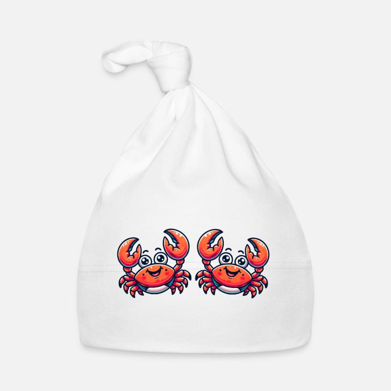 krabbe comic 2 Baby Bio-Mütze