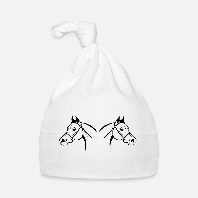 pferde Baby Bio-Mütze