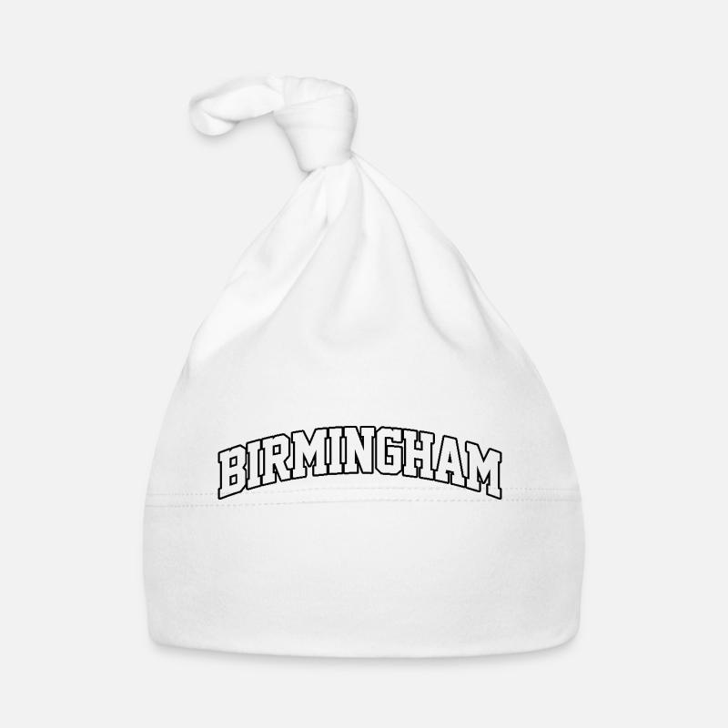 Birmingham Logo: College-Design mit modernem Stil Baby Bio-Mütze