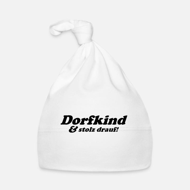 Dorfkind und stolz drauf! Baby Bio-Mütze