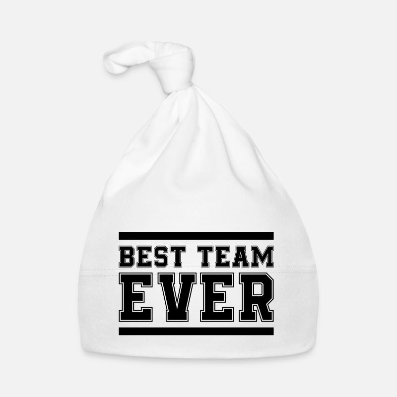 Meilleure équipe de tous les temps Bonnet bio Bébé