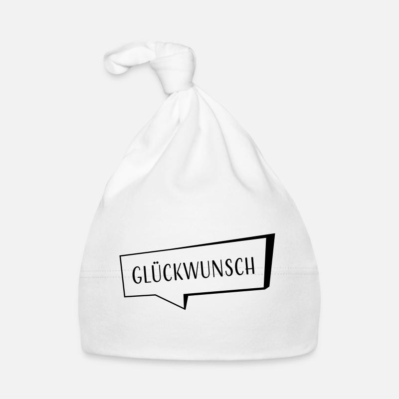 Glueckwunsch Baby Bio-Mütze
