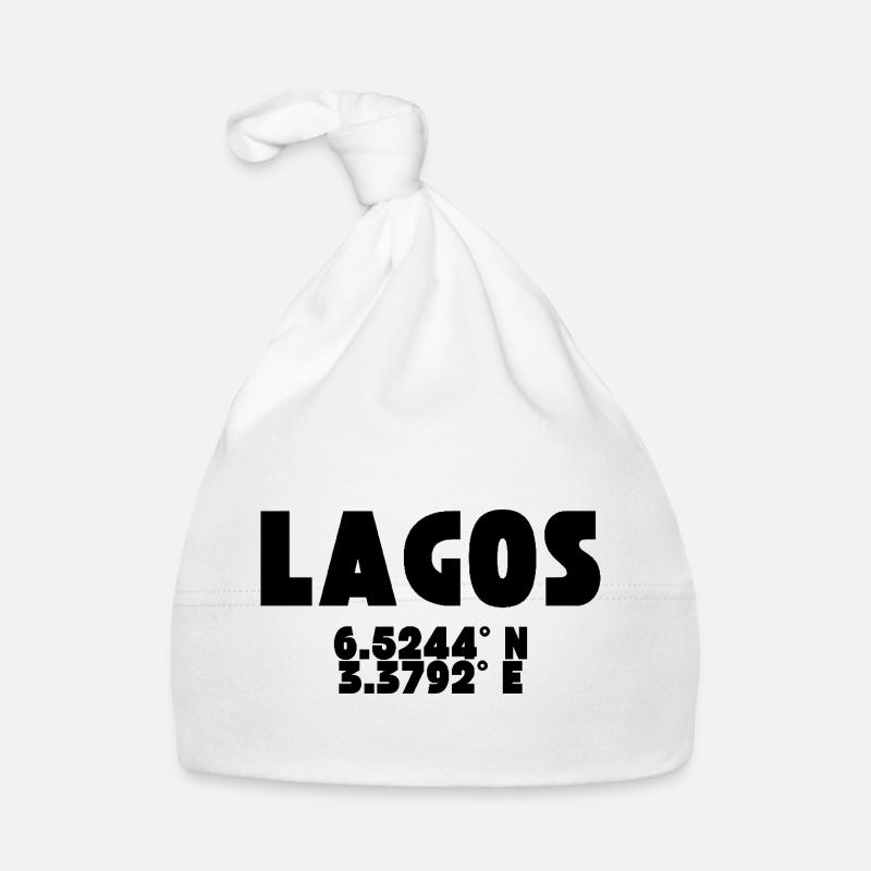 LAGOS - Conception avec coordonnées Bonnet bio Bébé