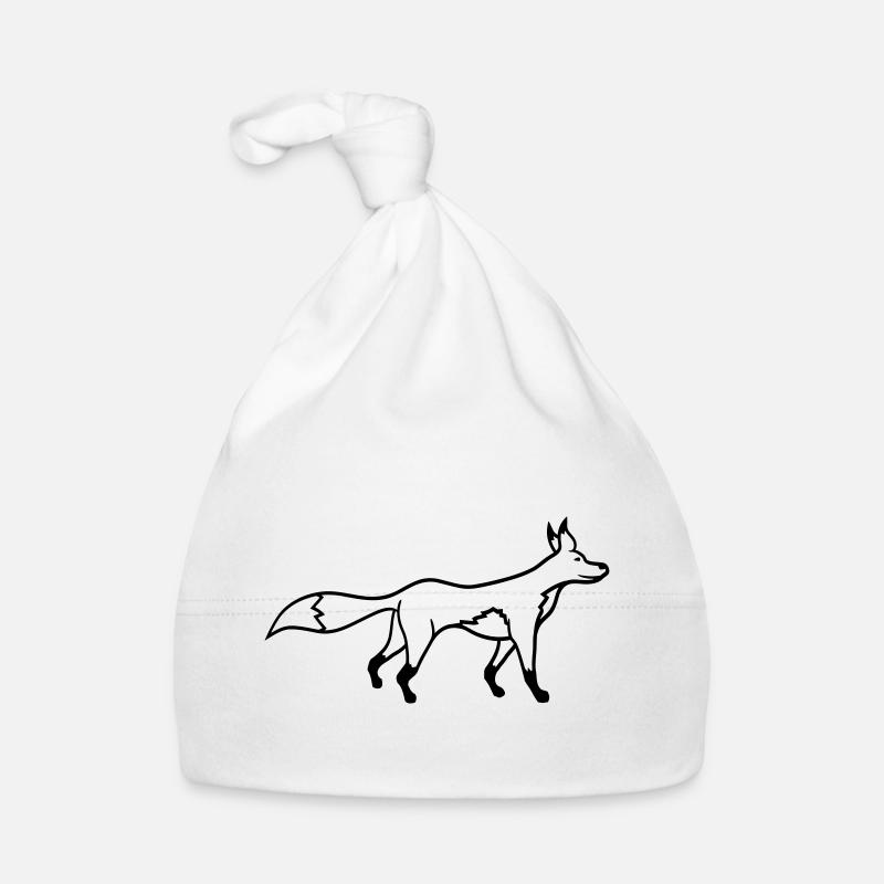 Fuchs Rotfuchs Wildes Tier Schlauer Wald Bewohner Baby Bio-Mütze