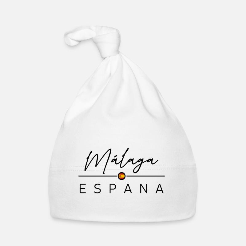 Spain - Málaga - Malaga - Spanien - Espana Baby Bio-Mütze