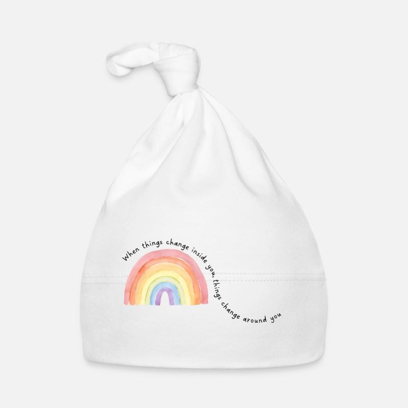 When things change inside you,.... Baby Bio-Mütze