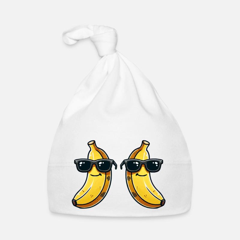 banane sonnenbrille comic 2 Baby Bio-Mütze