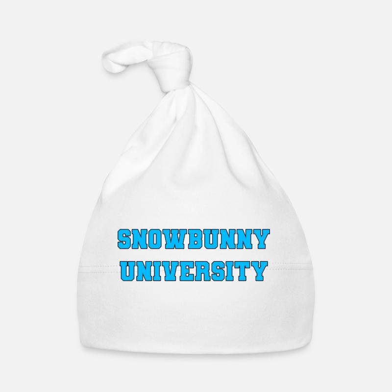 Snowbunny University Organic Baby Cap