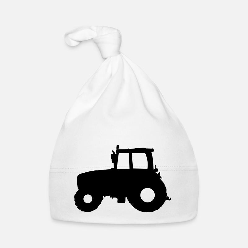 Traktor Trecker Baby Bio-Mütze