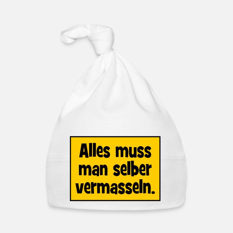 Alles muss man selber vermasslen. Baby Bio-Mütze