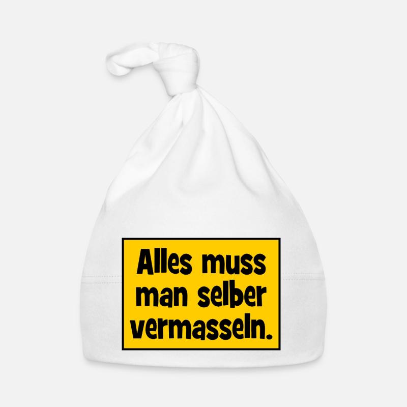 Alles muss man selber vermasslen. Baby Bio-Mütze