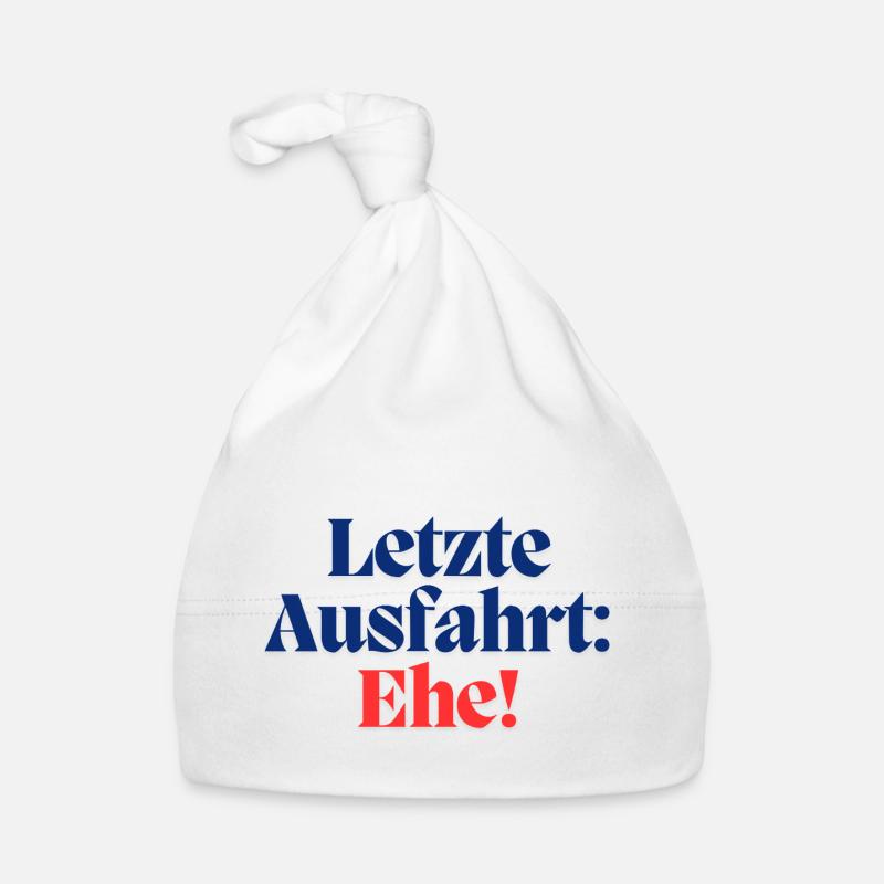Letzte Ausfahrt: Ehe / Poltern Baby Bio-Mütze