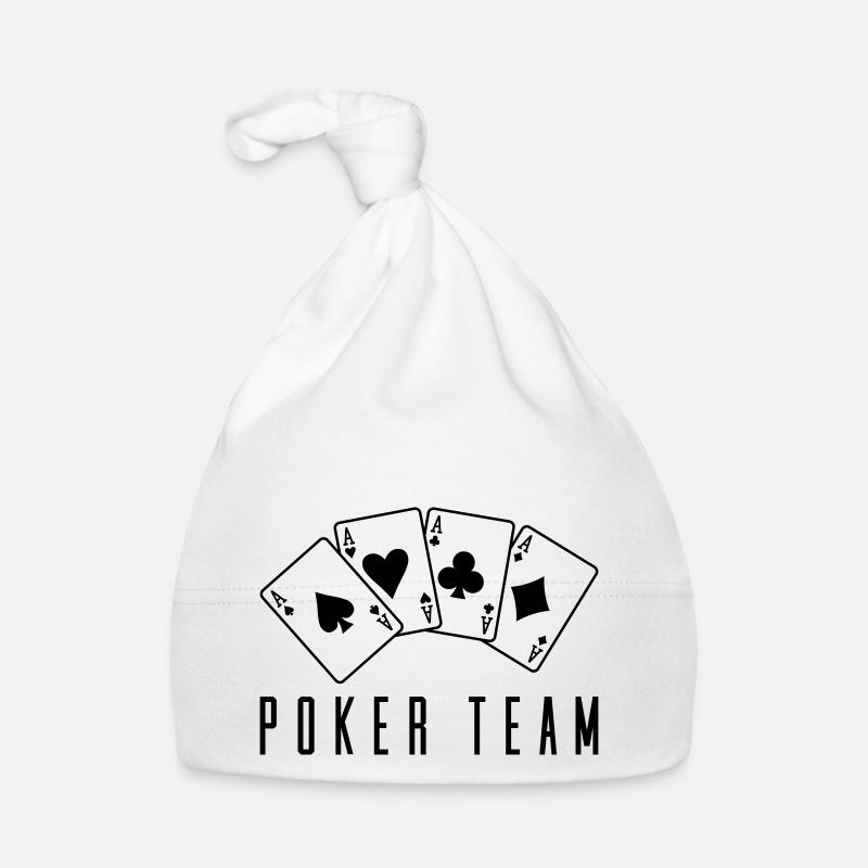 Équipe de poker 1 Bonnet bio Bébé