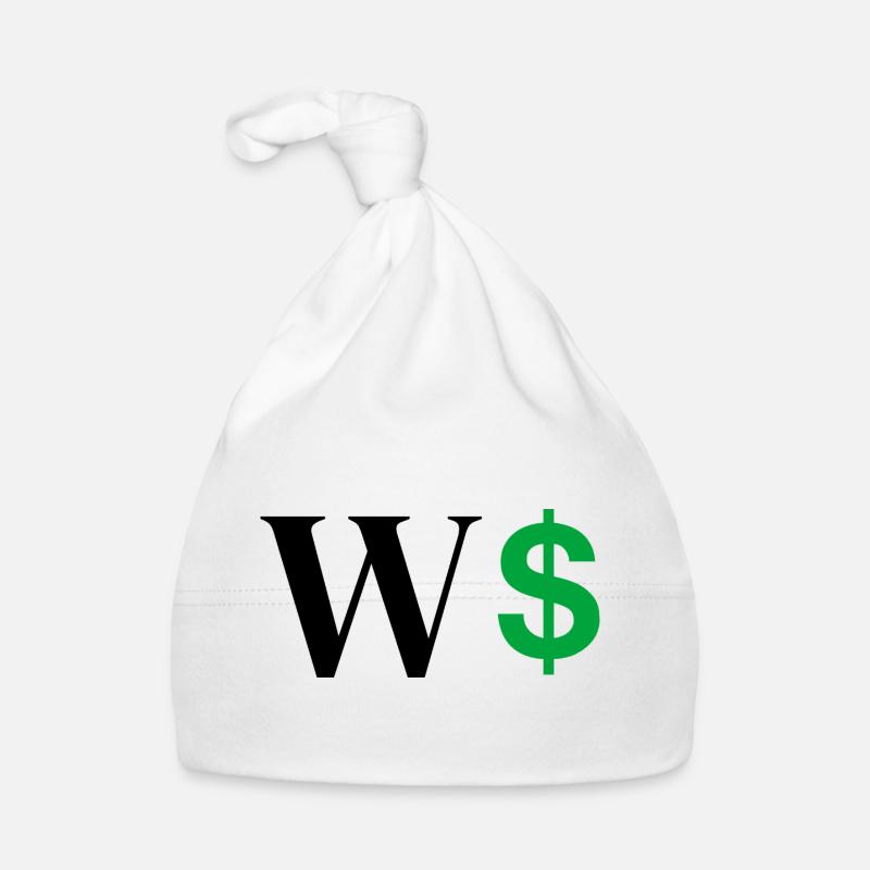 Lettre w dollar Bonnet bio Bébé