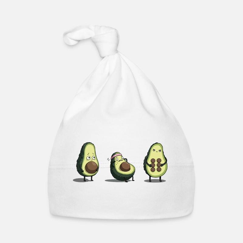 Evolution des Avocado-Körpers Baby Bio-Mütze