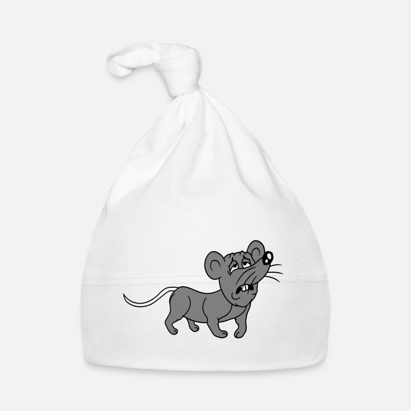 Souris épuisée triste désespérément fatiguée souffrance douce Bonnet bio Bébé