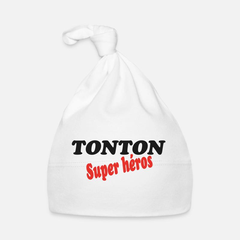 TONTON super héros Bonnet bio Bébé