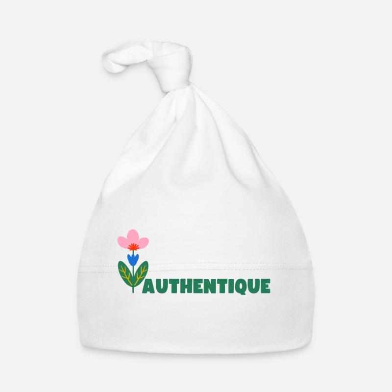 AUTHENTIQUE - Marque de vêtements bio engagée Bonnet bio Bébé