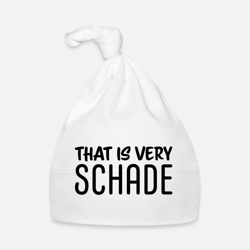 That is very schade Baby Bio-Mütze
