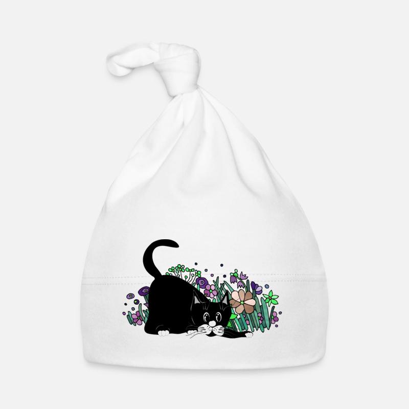 Cat Organic Baby Cap